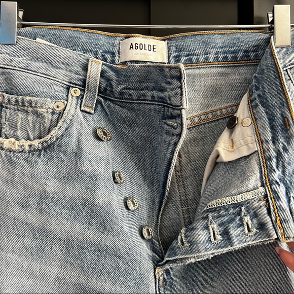 Agolde Criss Cross Jeans - Picture 4 of 7